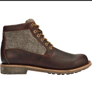 OLUKAI Brown HUALALAI Leather Boots